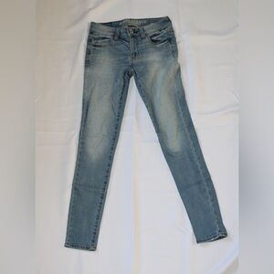 American Eagle Outfitters Light Blue Super Stretch Jeans